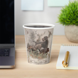  German Wirehaired Pointer     Paper Cups