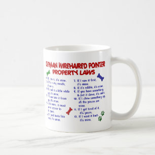GERMAN WIREHAIRED POINTER PL2 COFFEE MUG