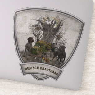 German Wirehaired Pointer      Sticker