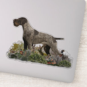 German Wirehaired Pointer  sticker