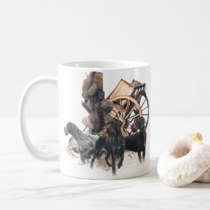 German Wirehaired Pointer  sticker Paper Plate Out Coffee Mug