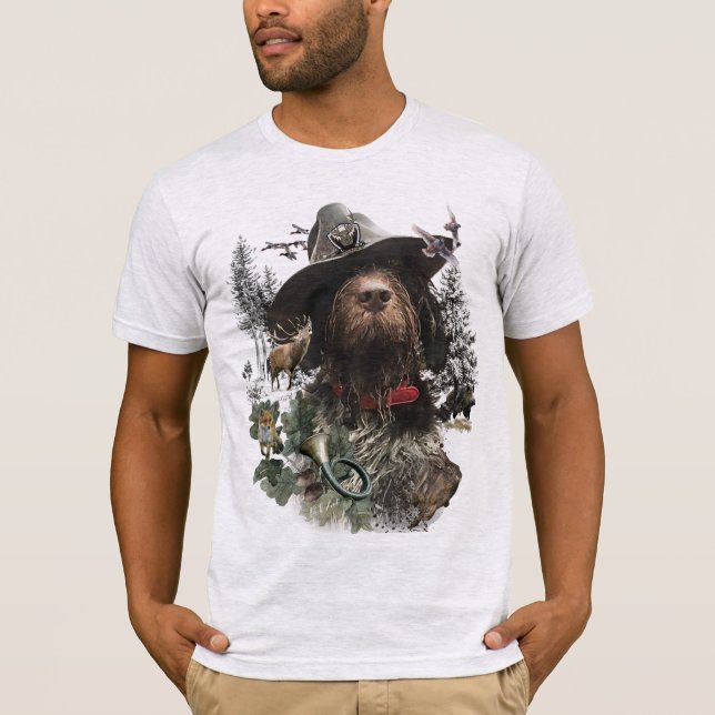 German Wirehaired Pointer   T-Shirt (Front)