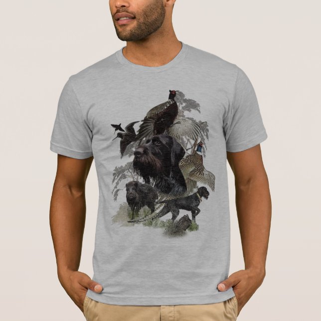 German Wirehaired Pointer   T-Shirt (Front)