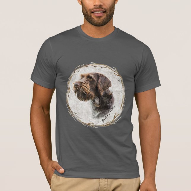 German Wirehaired Pointer T-Shirt (Front)