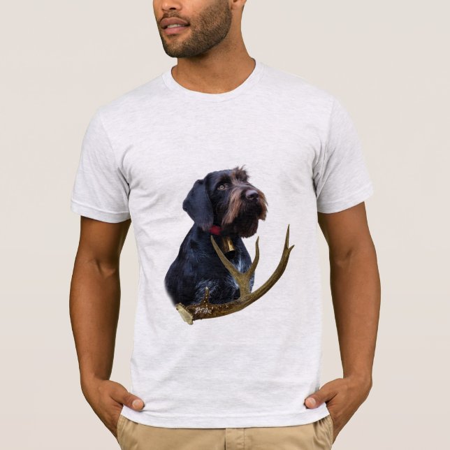German Wirehaired Pointer T-Shirt (Front)
