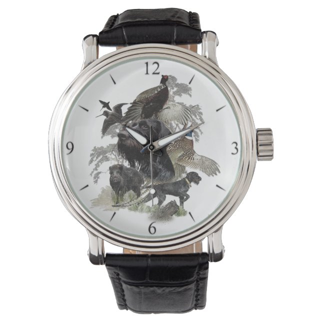 German Wirehaired Pointer   Watch (Front)