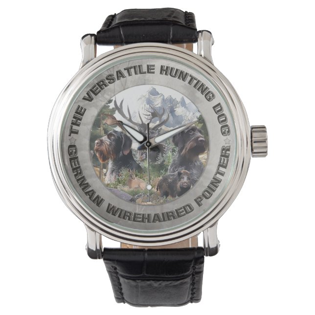 German Wirehaired Pointer   Watch (Front)