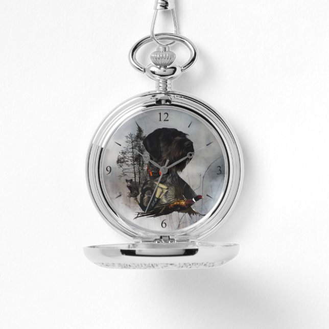  German Wirehaired Pointer     Watch (Front)