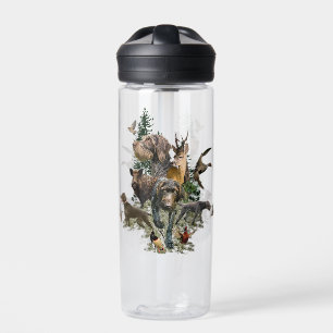 German Wirehaired Pointer   Water Bottle