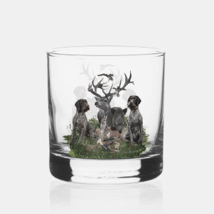  German Wirehaired Pointer     Whiskey Glass