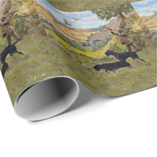 German Wirehaired Pointer Wrapping Paper