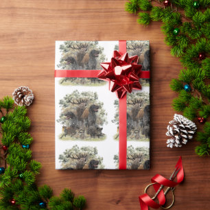 German wirehaired pointers, The Passion for Huntin Wrapping Paper