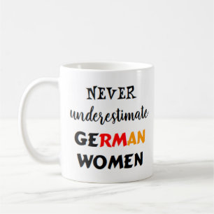 german women coffee mug