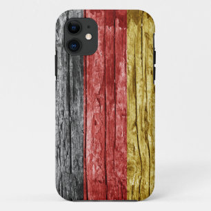 German wooden flag iPhone 11 case