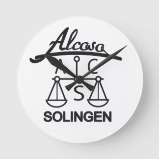 German ww2 Alcoso Solingen  Round Clock