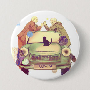 Germancest - Hetalia 3 Inch Round Button