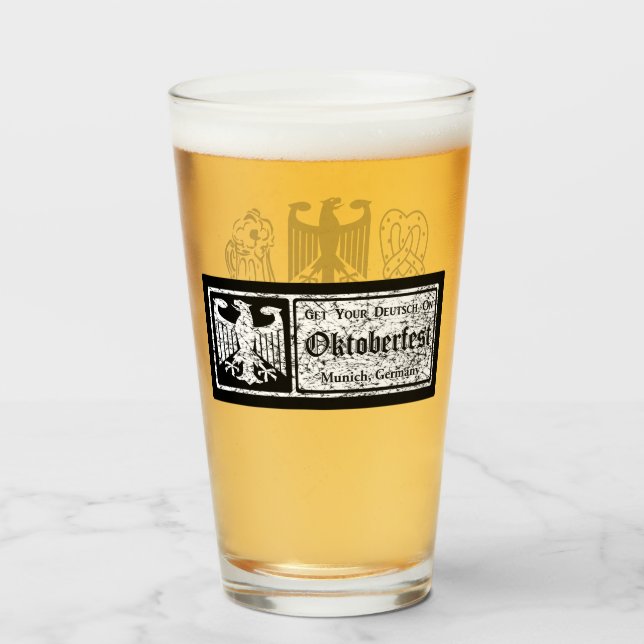Germanfest - Oktoberfest Glass (Front Filled)