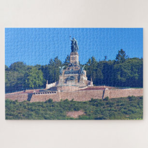 Germania statue, Rudesheim, Germany  Jigsaw Puzzle