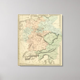 Germanic Confederation Canvas Print