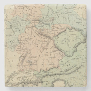 Germanic Confederation Stone Coaster