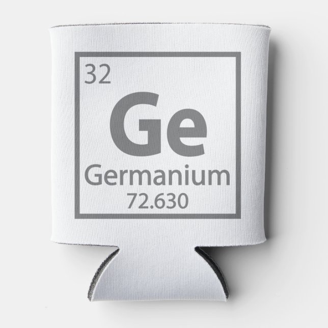 Germanium - German Science Periodic Table Can Cooler (Front)