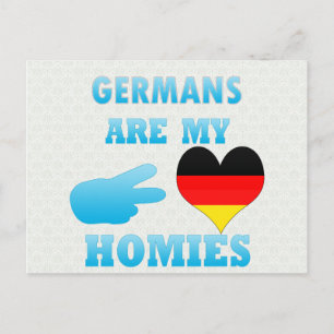 Germans are my Homies Postcard