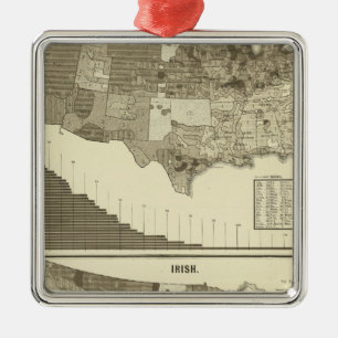 Germans, Irish Metal Ornament