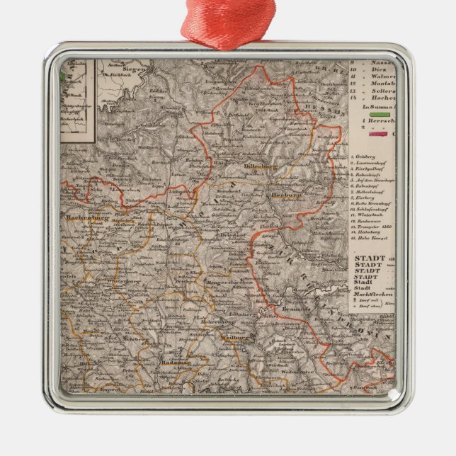Germany 10 metal ornament (Front)