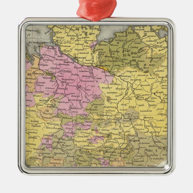 Germany 13 metal ornament (Front)