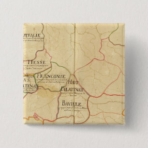 Germany 16 2 inch square button