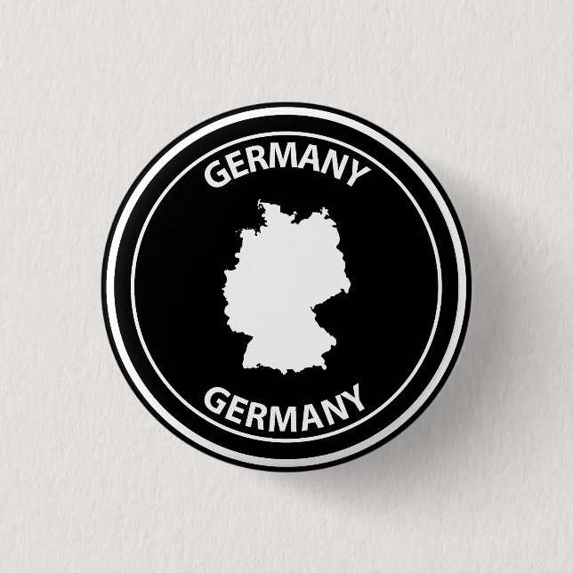 Germany 1 Inch Round Button (Front)