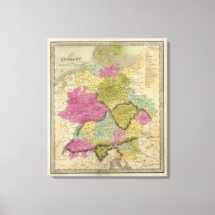 Germany 20 canvas print