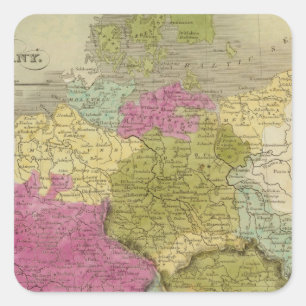 Germany 20 square sticker