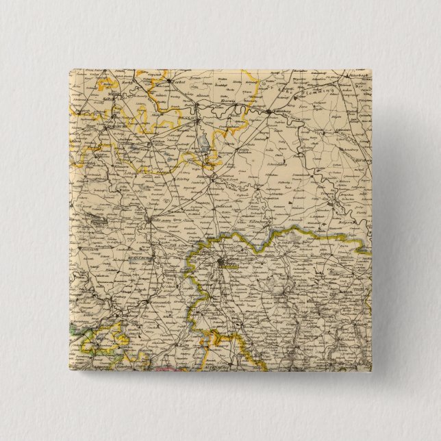 Germany 24 2 inch square button (Front)