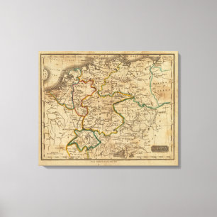 Germany 25 canvas print