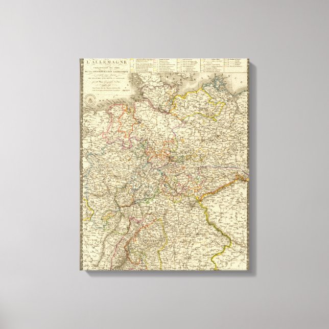 Germany 25 canvas print (Front)