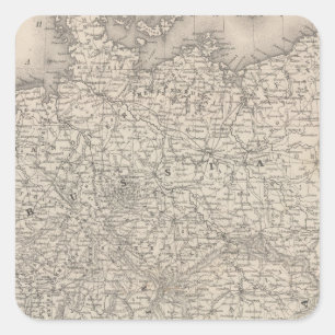 Germany 26 square sticker