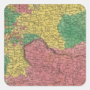 Germany 29 square sticker