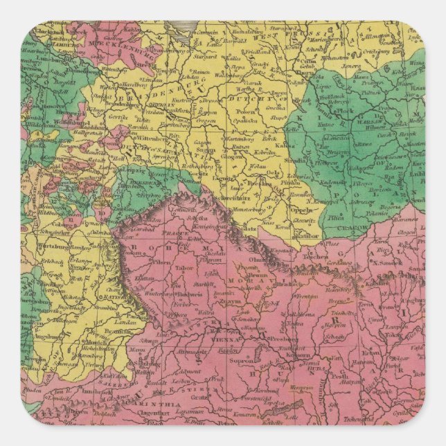 Germany 29 square sticker (Front)