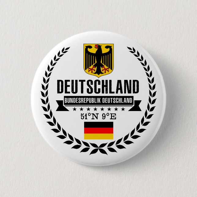 Germany 2 Inch Round Button (Front)