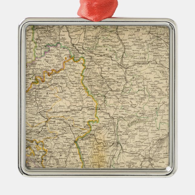 Germany 2 metal ornament (Front)