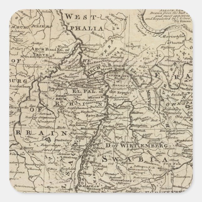 Germany 30 square sticker (Front)