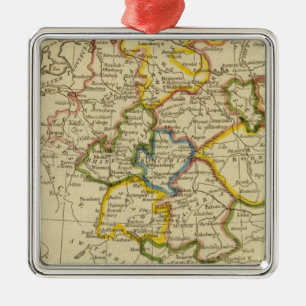 Germany 3 metal ornament