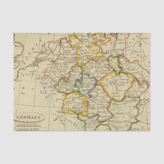 Germany 3 tissue paper (Front)