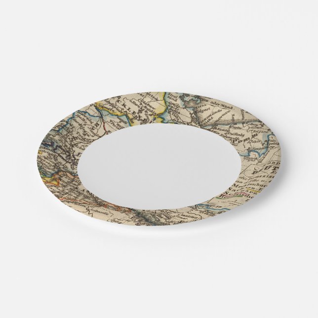 Germany 7 paper plate (Angled)