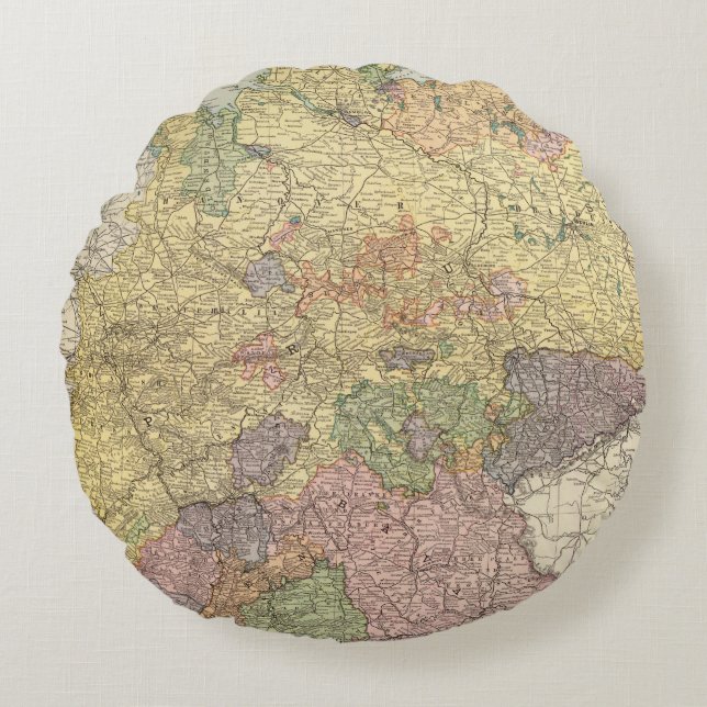 Germany 8 round pillow (Front)