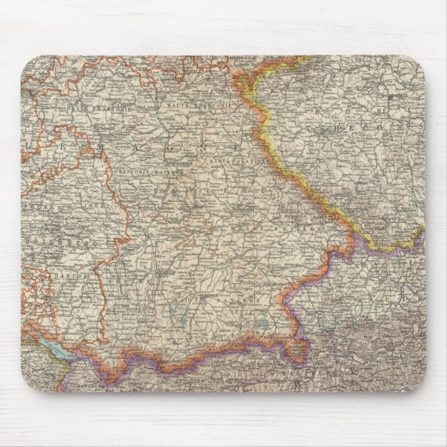 Germany and Austria 2 Mouse Pad (Front)