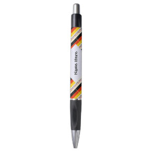Germany and German Flag Tiled Personalized  Pen