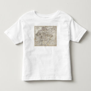 Germany and neighbouring countries toddler t-shirt