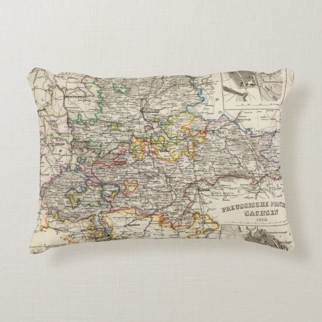 Germany and Prussia Accent Pillow (Front)